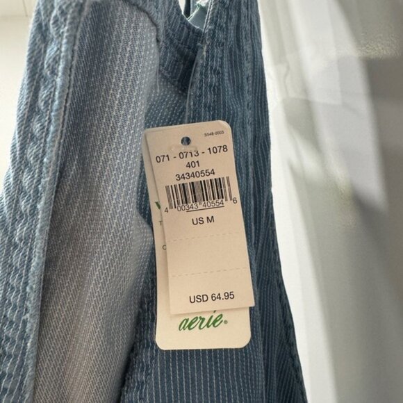 Aerie Striped/Railroad Overalls | NWT - Picture 4 of 5